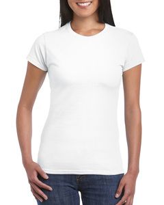 Gildan GI6400L - Women's 100% Cotton T-Shirt White