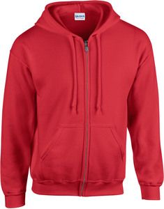 Gildan GI18600 - Heavy Blend Adult Full Zip Hooded Sweatshirt Red