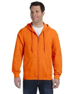 Gildan G186 - Heavy Blend™ Full-Zip Hood Safety Orange