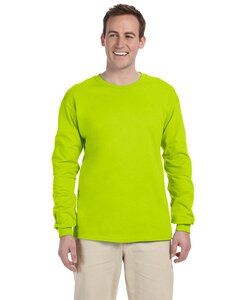 Gildan G240 - Ultra Cotton® Long-Sleeve T-Shirt Safety Green