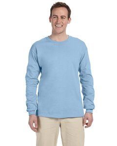 Gildan G240 - Ultra Cotton® Long-Sleeve T-Shirt Light Blue
