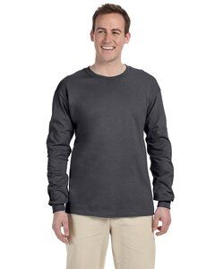 Gildan G240 - Ultra Cotton® Long-Sleeve T-Shirt Dark Heather