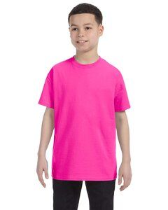 Gildan G500B - Heavy Cotton™ Youth T-Shirt  Azalea
