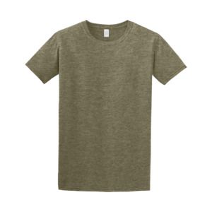 Gildan 64000 - Ring Spun T-Shirt  Heather Military Green