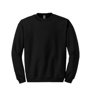 Gildan 18000 - Wholesale Sweatshirt Heavy Blend Crewneck Sweatshirt Black
