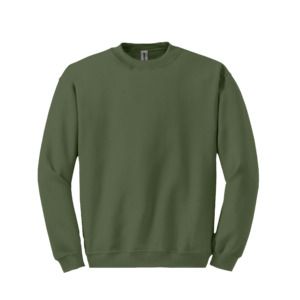 Gildan 18000 - Wholesale Sweatshirt Heavy Blend Crewneck Sweatshirt Military Green