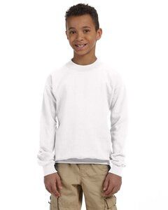 Gildan 18000B - Youth Heavy Blend™ Crewneck Sweatshirt White