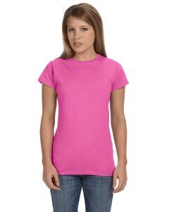 Gildan G640L - Softstyle® Ladies 4.5 oz. Junior Fit T-Shirt Azalea