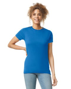 Gildan G640L - Softstyle® Ladies 4.5 oz. Junior Fit T-Shirt Royal blue