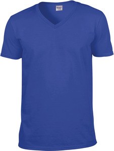 Gildan GI64V00 - Softstyle Mens V-Neck T-Shirt Royal Blue