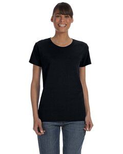 Gildan G500L - Heavy Cotton Ladies Missy Fit T-Shirt Black