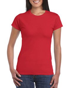 Gildan GN641 - Softstyle™ Women'S Ringspun T-Shirt Red