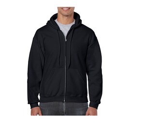 Gildan GN960 - Men's Big Zip Hoodie Black