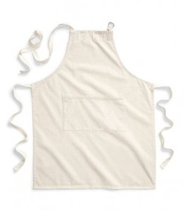 Westford Mill W364 - Fairtrade Adult Craft Apron Natural