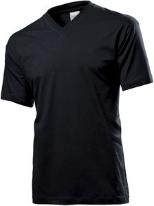 Stedman ST2300 - Classic V-Neck T-Shirt 155gm Black Opal