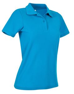 Stedman ST3100 - Classic Cotton Polo Ladies 170gm Ocean Blue