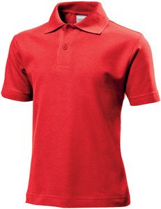 Stedman ST3200 - Classic Cotton Polo Kids 170gm Scarlet Red