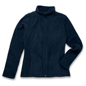 Stedman ST5100 - Outdoor Ladies Active Outdoor Full Zip Fleece Blue Midnight