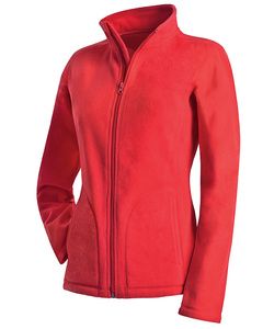 Stedman ST5100 - Outdoor Ladies Active Outdoor Full Zip Fleece Scarlet Red
