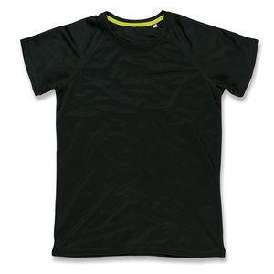 Stedman ST8500 - Sports Raglan Mesh Ladies T-Shirt Black Opal