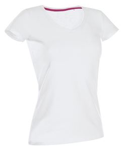 Stedman ST9710 - Claire V-Neck Ladies T-Shirt White