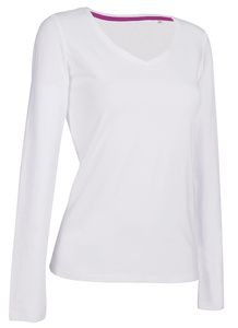 Stedman ST9720 - Claire Long Sleeve T-Shirt Ladies White
