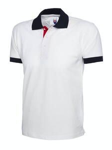 Radsow by Uneek UC107 - Contrast Poloshirt White/Navy