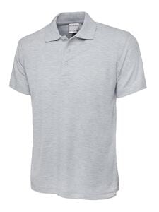 Radsow by Uneek UC114 - Men's Ultra Cotton Poloshirt Heather Grey