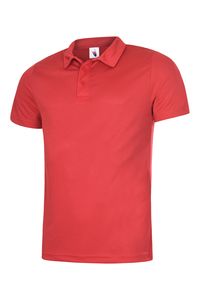 Radsow by Uneek UC125 - Mens Ultra Cool Poloshirt Red