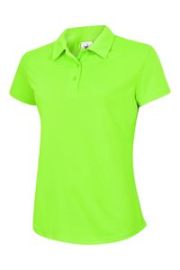 Radsow by Uneek UC126 - Ladies Ultra Cool Poloshirt Electric Green