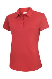 Radsow by Uneek UC126 - Ladies Ultra Cool Poloshirt Red