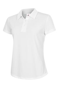 Radsow by Uneek UC126 - Ladies Ultra Cool Poloshirt White