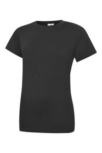 Radsow by Uneek UC318 - Ladies Classic Crew Neck T-Shirt Black
