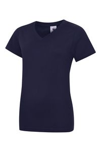 Radsow by Uneek UC319 - Ladies Classic V Neck T Shirt Navy