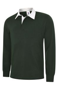 Radsow by Uneek UC402 - Classic Rugby Shirt Bottle Green