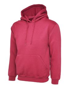 Radsow by Uneek UC502 - Classic Hooded Sweatshirt Hot Pink