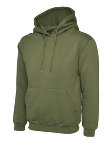 Radsow by Uneek UC502 - Classic Hooded Sweatshirt Olive Green