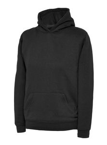 Radsow by Uneek UC503 - Childrens Hooded Sweatshirt Black