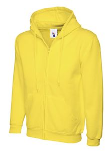Radsow by Uneek UC504 - Adults Classic Full Zip Hooded Sweatshirt Yellow