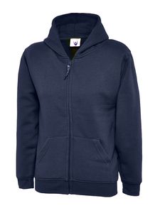 Radsow by Uneek UC506 - Childrens Classic Full Zip Hooded Sweatshirt Navy