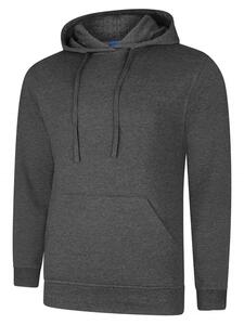 Radsow by Uneek UC509 - Deluxe Hooded Sweatshirt Charcoal