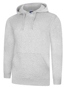 Radsow by Uneek UC509 - Deluxe Hooded Sweatshirt Heather Grey