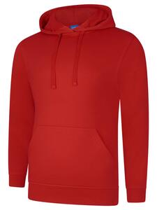 Radsow by Uneek UC509 - Deluxe Hooded Sweatshirt Sizzling Red