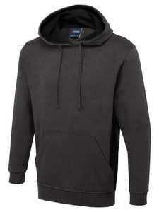 Radsow by Uneek UC517 - Two Tone Hooded Sweatshirt Charcoal/Black