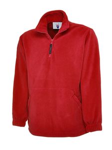 Radsow by Uneek UC602 - Premium 1/4 Zip Micro Fleece Jacket Red