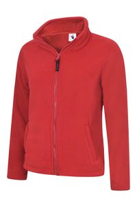 Radsow by Uneek UC608 - Ladies Classic Full Zip Fleece Jacket Red