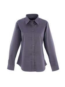 Radsow by Uneek UC703 - Ladies Pinpoint Oxford Full Sleeve Shirt Charcoal