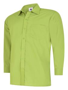 Radsow by Uneek UC709 - Mens Poplin Full Sleeve Shirt Lime