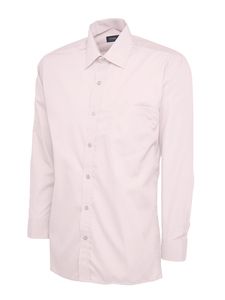 Radsow by Uneek UC709 - Mens Poplin Full Sleeve Shirt Pink
