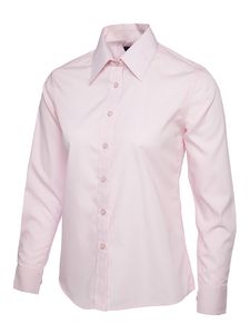 Radsow by Uneek UC711 - Ladies Poplin Full Sleeve Shirt Pink